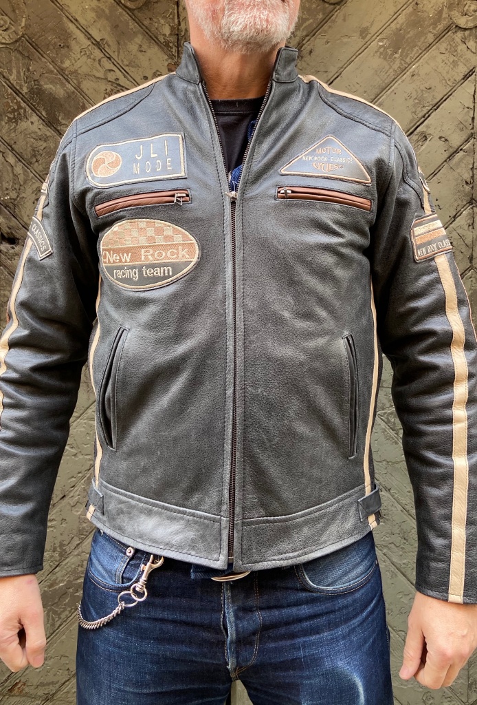 SKO UNO Desert Black Leather Jacket SKO UNO Leather Jackets